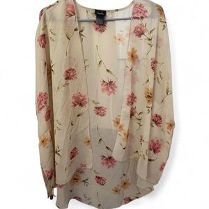 Floral Sheer Women's Top